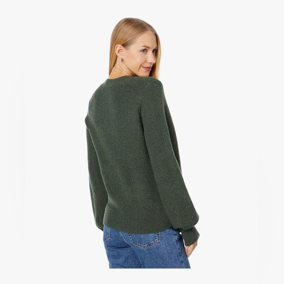 Madewell melwool square neck sweater. Size XS - Picture 2 of 7